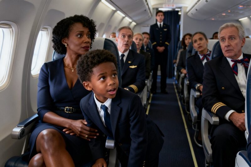 8-Year-Old Black Boy Defends His Mom on a Plane — Then Stuns Everyone