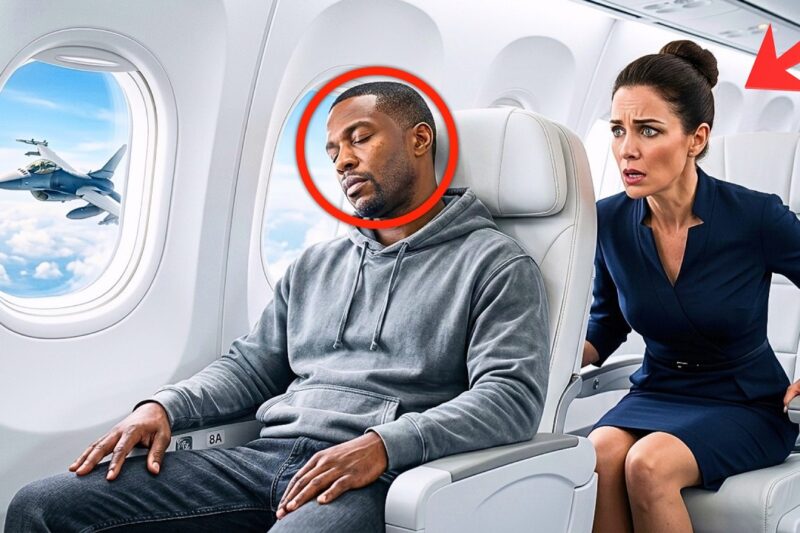 A Black Single Dad Was Asleep in Seat 8A — Then the Captain Asked If Any Combat Pilots Were on Board