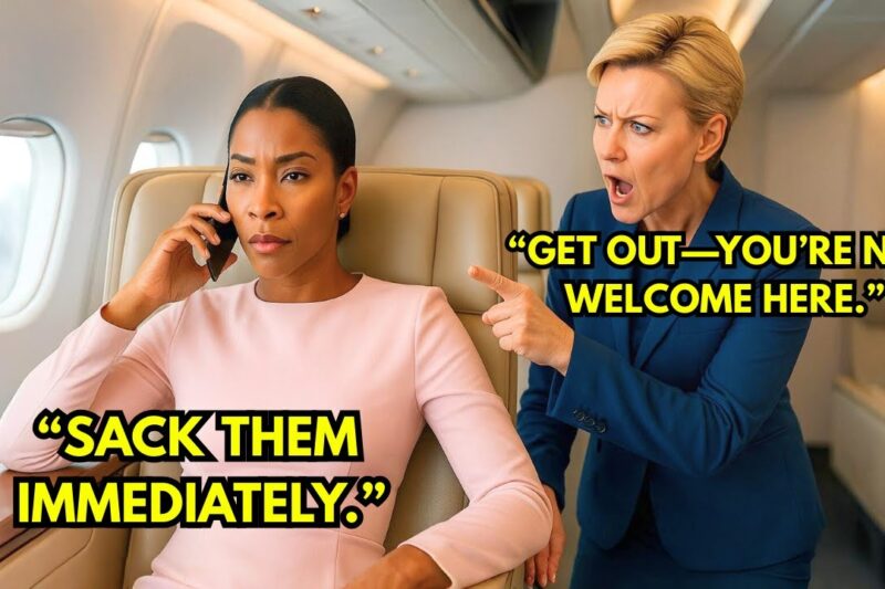 Black CEO Removed from VIP Seat for White Passenger — 5 Minutes Later, She Becomes Their New Boss