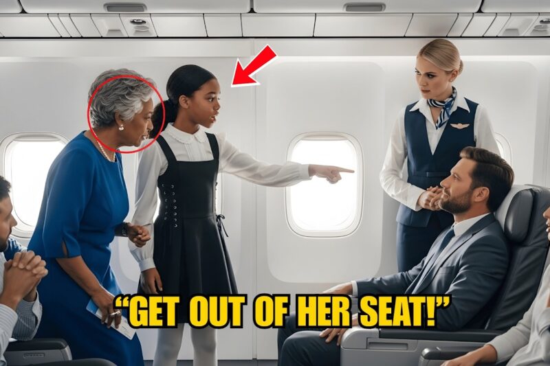Brave little girl defends Black elderly woman in first class after passenger takes her seat
