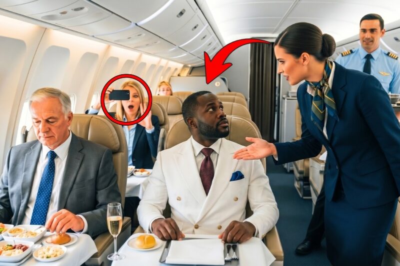 Black CEO Denied First-Class Meal — 7 Minutes Later, He Grounds the Plane and Fires Everyone