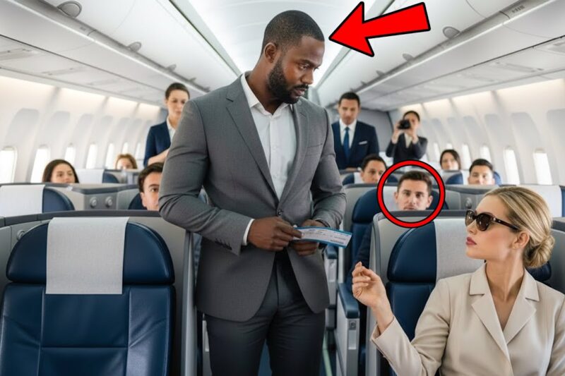 White Woman Snatched Black CEO’s Seat — Then Froze When He Said: “I Own This Airline