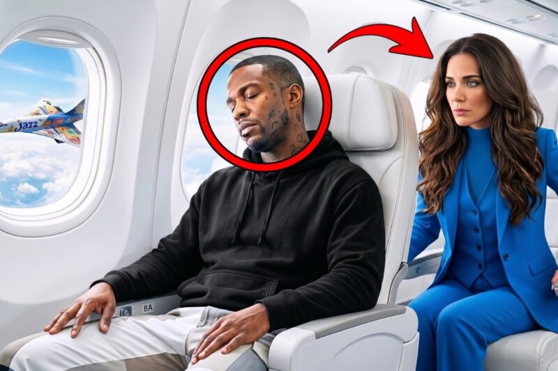 A Black Single Dad Was Asleep in Seat 8A — When the Captain Asked If Any Combat Pilots Were on Board