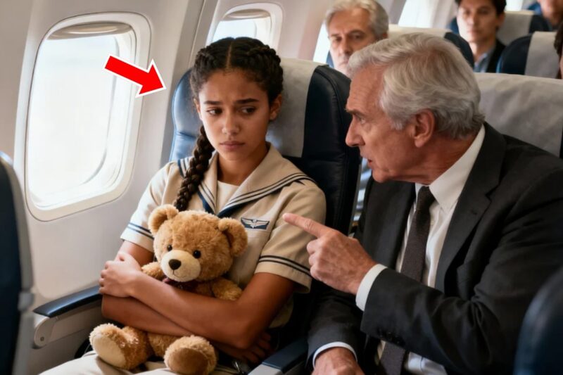 Disguised Airline Owner Finds Black Girl Crying in First Class—The Cabin Freezes After His Reaction