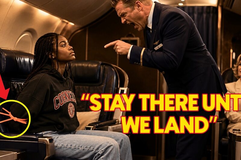 Black Teen Handcuffed on the Flight — Crew Froze When Her Dad Owned the Airline