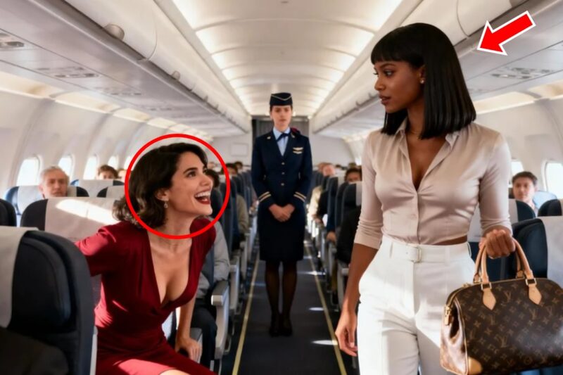 White Passenger Takes Black Woman CEO’s Seat — Seconds Later, the Plane Is Grounded…