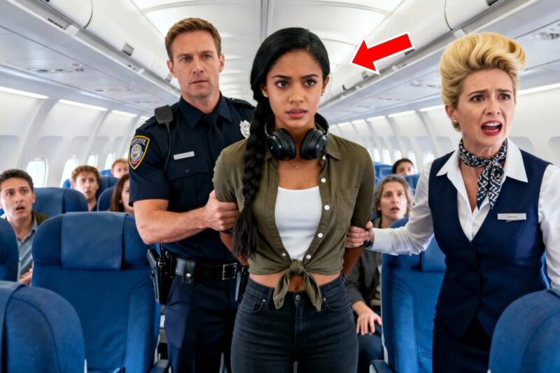Attendant Orders Black Teen to Economy — Shock Hits as Her Father’s Jet Blocks Takeoff…
