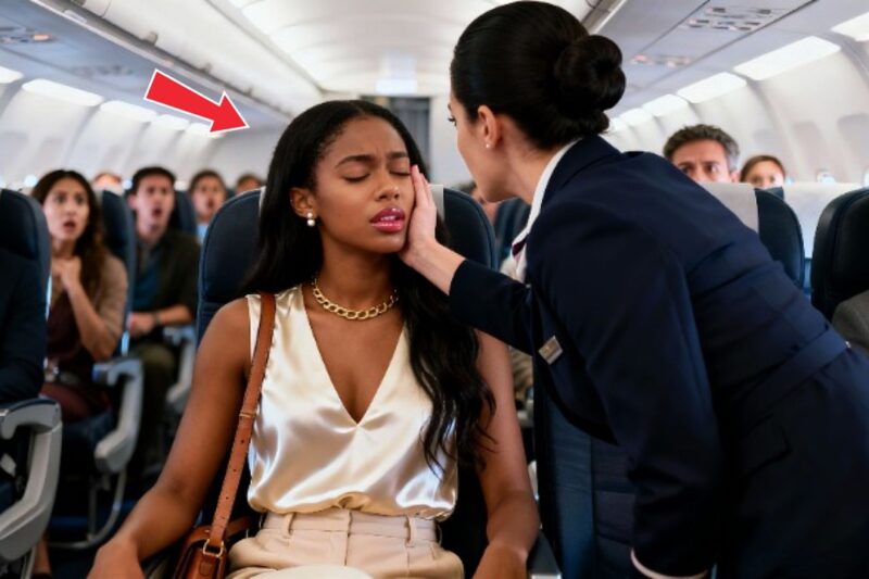 Flight Attendant Strikes Passenger — Freezes When She Learns She’s the Airline CEO…