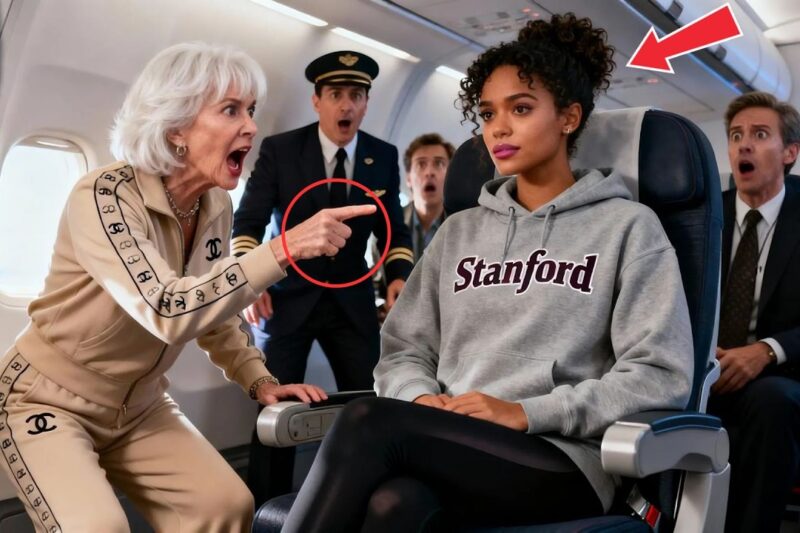 White Passenger Complains About Black Teen in First Class — Seconds Later, Her Dad Grounds the