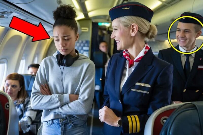 Airline Crew Laughs at Black Teen Traveling Alone — Until Her Security Detail Fills the Termina