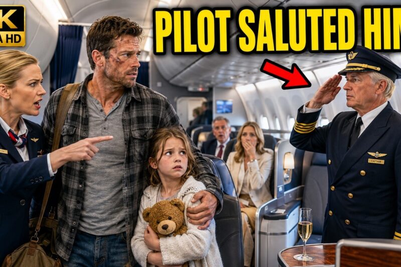 The Airline Threw a Single Dad and His Daughter Out of First Class — Then the Pilot Walked Out And