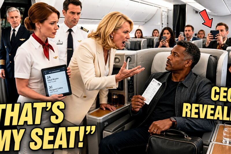 Flight Attendant Slapped a Black CEO on His Own Jet – 10 Minutes Later, He Fires The Entire Team