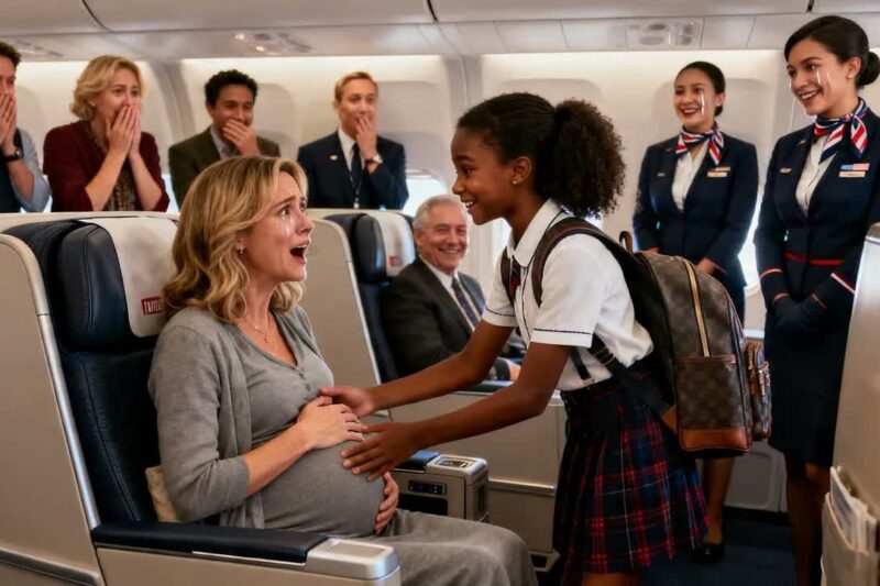Black Girl Gave Up Her First-Class Seat — Then the Whole Plane Learned Her Story