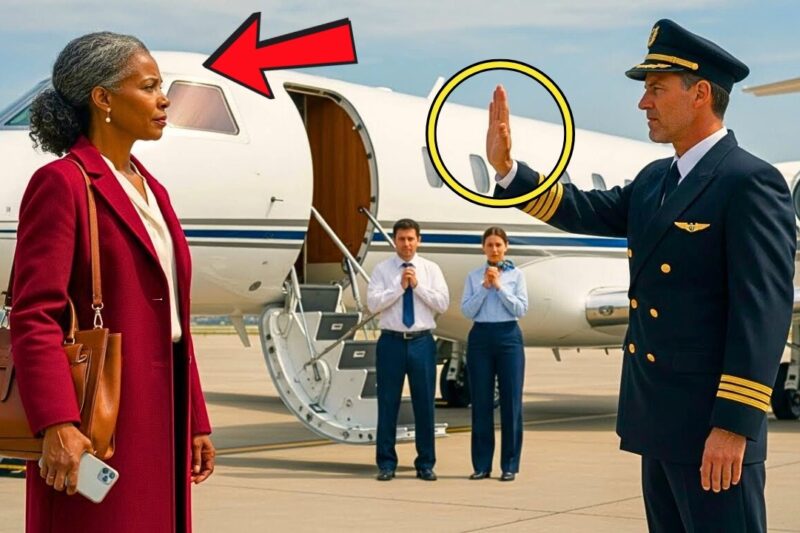 Black Woman Denied Flight on Her Own Private Jet – Pilot Fired Instantly When He Learns the Truth…