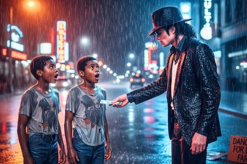 Michael Jackson Saw Twins Dancing in Rain — What He Did Next Was LEGENDARY