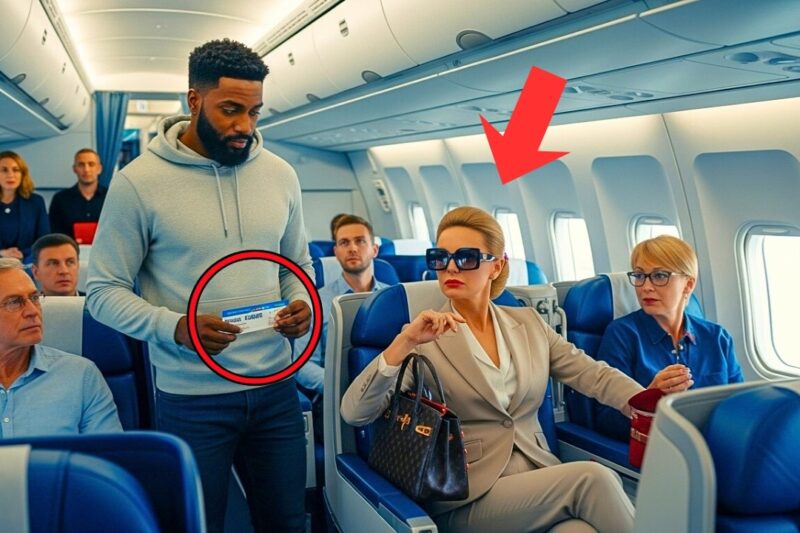 White Woman Snatched Black CEO’s Seat — Then Froze When He Said: “I Own This Airline”