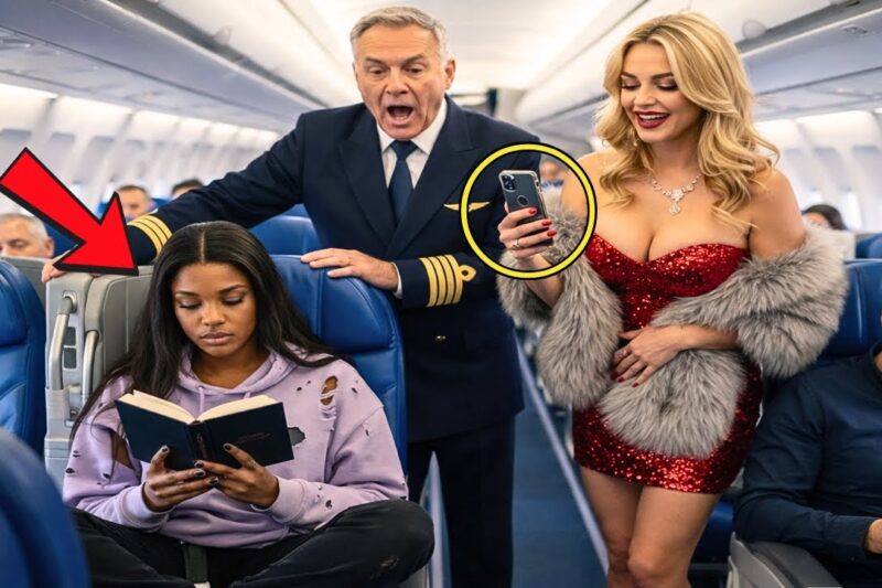 Pilot Asks Black Woman to Switch Seats — Unaware She’s the Billionaire Who Owns the Plane Secretly