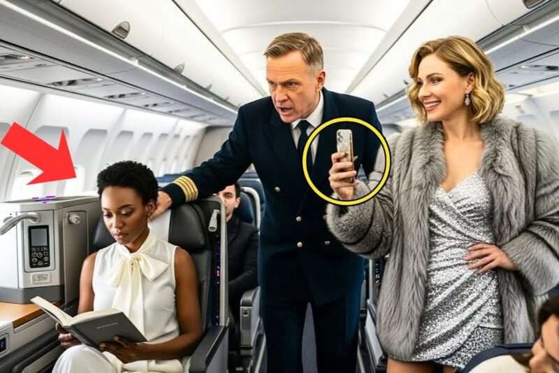 Pilot Orders Black Woman to Switch Seats — Unaware She’s the Billionaire Who Owns the Plane!