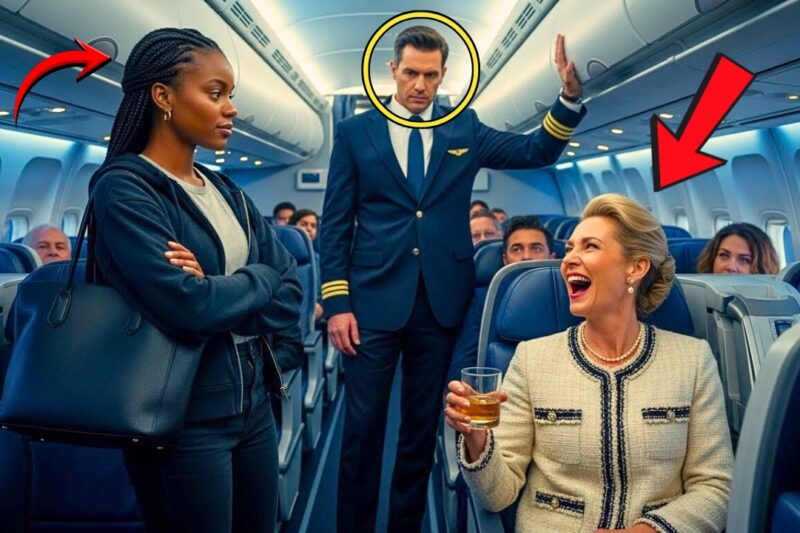 Black Billionaire Girl’s Seat Stolen by White Passenger—Seconds Later, the Entire Flight Is Grounded
