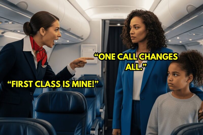 Young Black Heiress Loses Her Seat to a White Passenger — Until Her Powerful Call Changes Everything