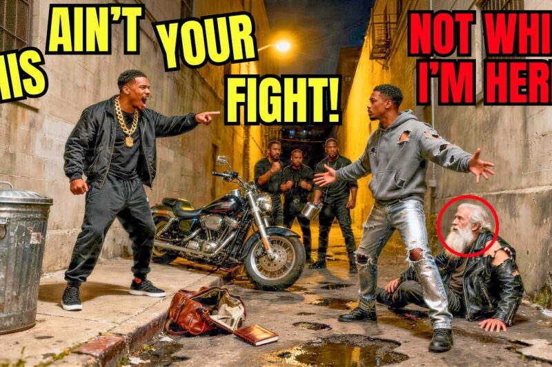 Fatherless Black Teen Fought Off 4 Thugs to Save an Old Biker — He Was the Deadliest MC’s President