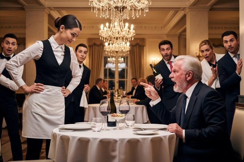 All the Staff Avoided the Rude Billionaire — Until the New Waitress Stood Her Ground