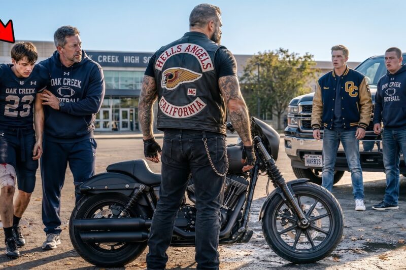 That Boy Has Been Limping All Week — Coach Finally Called His Biker Brother