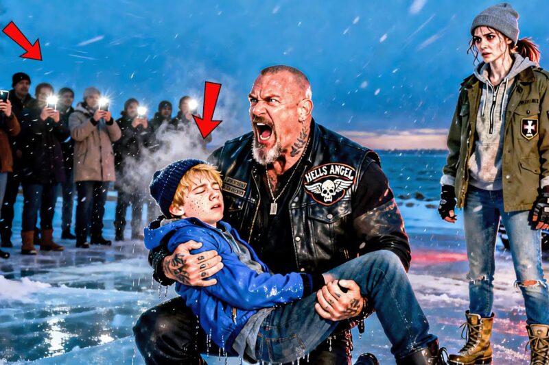 Homeless Girl Saved Biker’s Son While 40 People Filmed – What 97 Hells Angels Did Next…