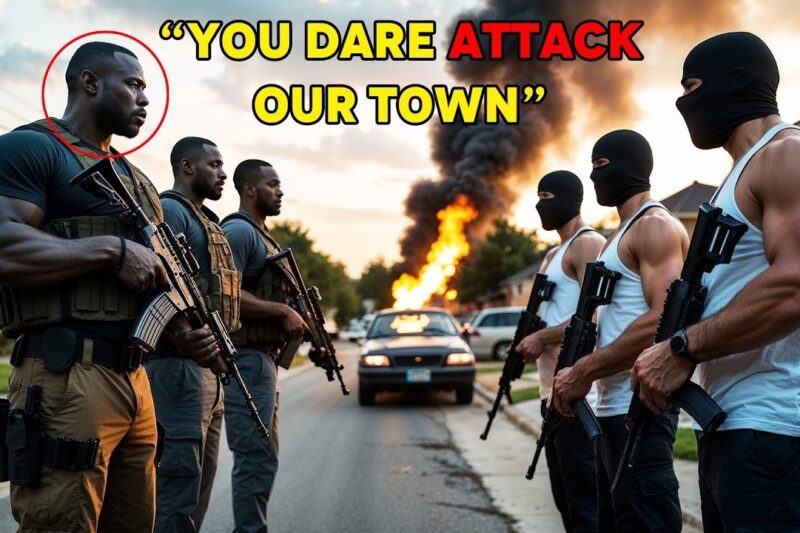 Violent Gang Stormed A Quiet Town Unaware That Four Elite Navy SEALs Were Protecting It!
