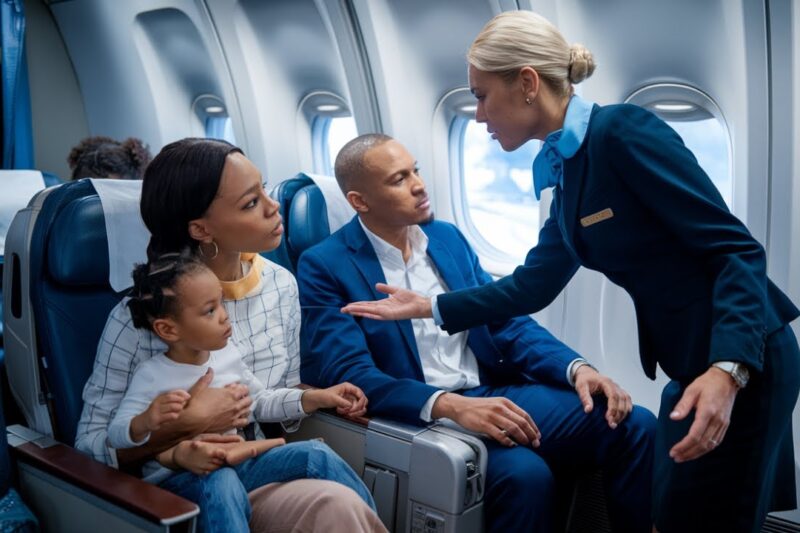 Flight Attendant Kicks Black billionaire Family Off Plane, Finds Out They Own the Airline!