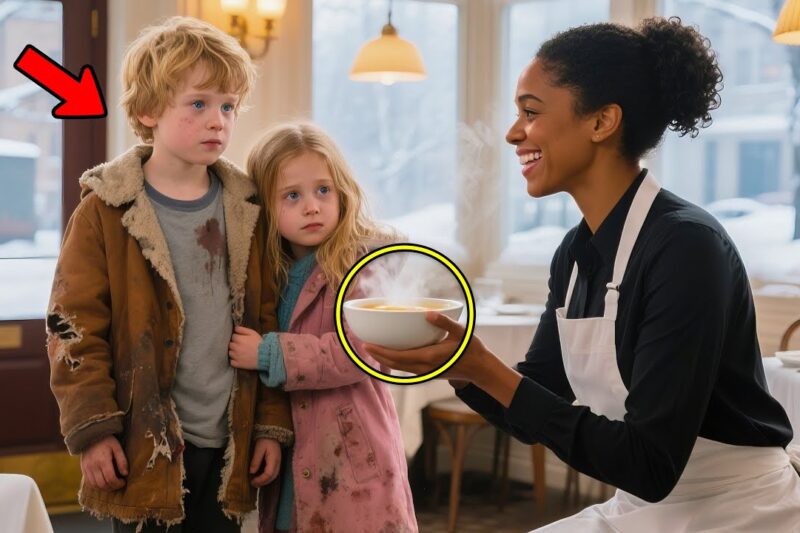 Black Waitress Helped Two Orphans, 18 Years Later, She Hears Helicopter At Her Home