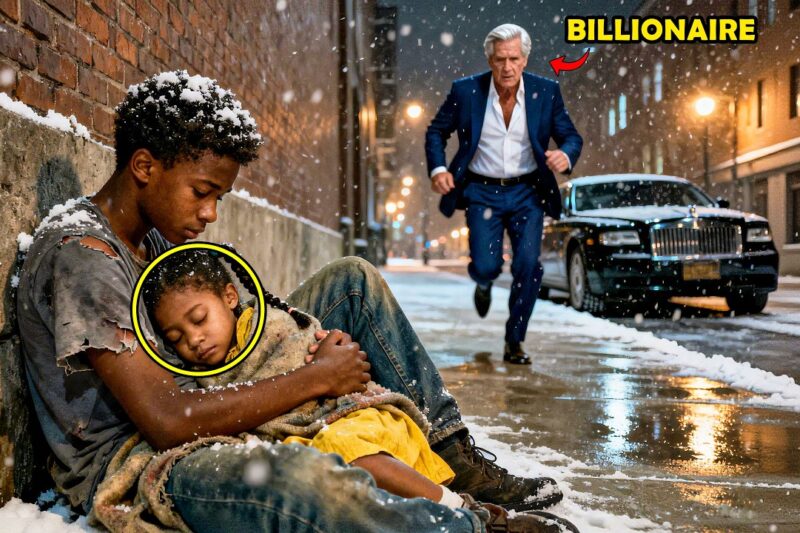 Billionaire Finds Two Children Freezing in a Blizzard — What He Does Next Changes Their Lives
