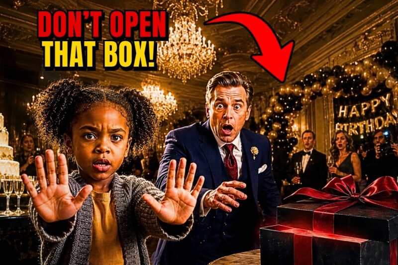 “Don’t Open That Box, Sir” — Black Girl Saves Billionaire at His Birthday Party – And said who did