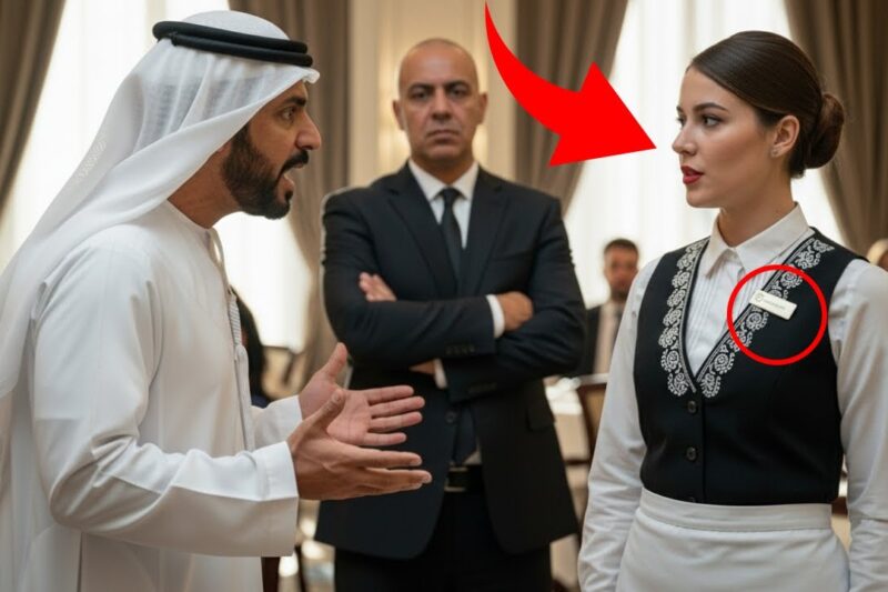 Furious Arab Billionaire Was Leaving — Until the Waitress Fluent Arabic Made Him Freeze