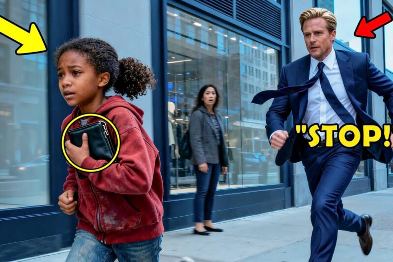Billionaire Chases a Girl Who Stole His Wallet, Only to Discover the Truth That Silences Him