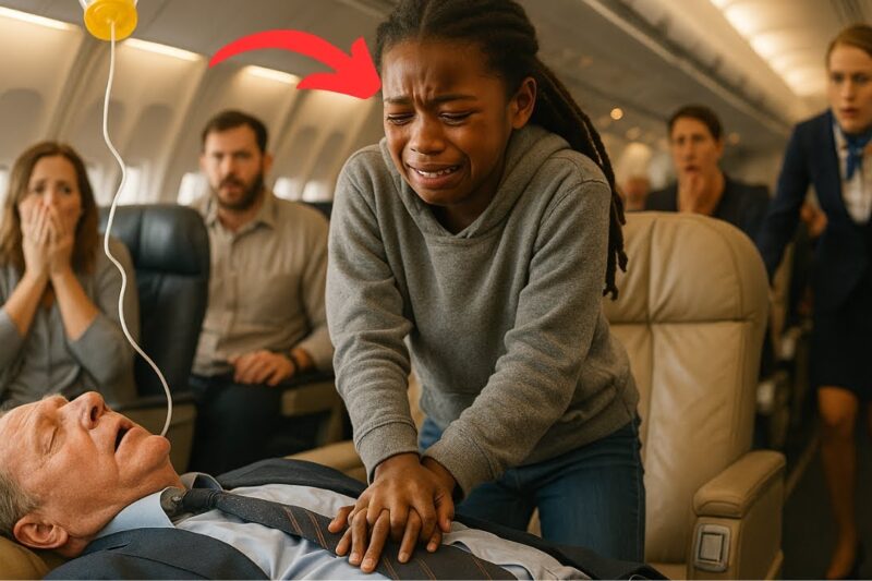A Poor 12-Year-Old Girl Saved A Millionaire… But What He Whispered Made Her Cry…
