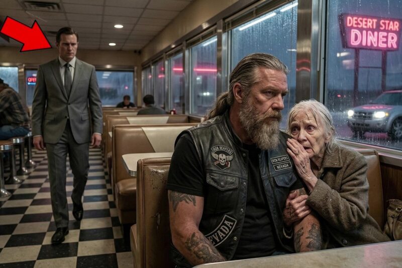 “Please Pretend You’re My Grandson,” Said Old Lady — What the BIKERS Did Next Shocked Everyone