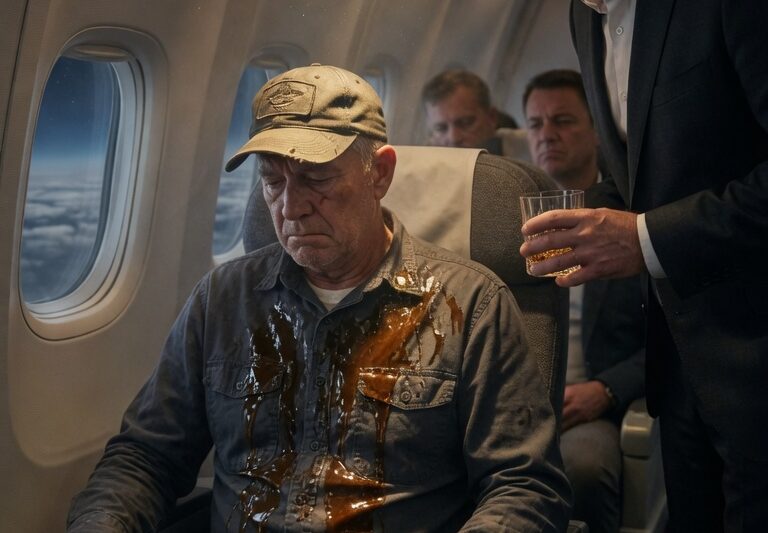 Shame at 30,000 Feet: The Spilled Drink and the Veteran.