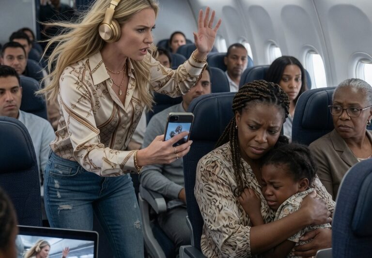 A Billionaire Heiress Humiliated a Mother Mid-Flight, Unaware a Federal Judge Was Recording Her Every Move.