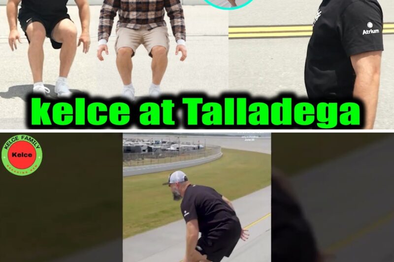 Conquering the Wall: Inside the Terrifying and Hilarious Moment Jason and Travis Kelce Face-Off with Talladega’s Steep 33-Degree Incline