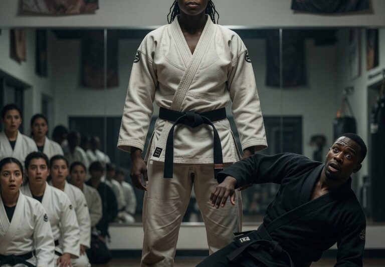 Black Belt Asked a Black Woman to Fight “Just for Fun” — Seconds Later, Nobody in the Dojo Said a Word.