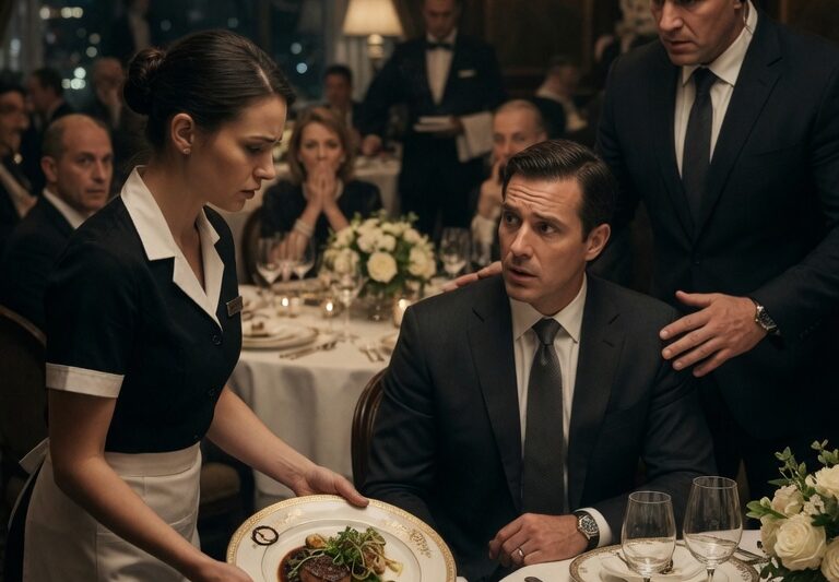 The CEO Was Furious When His Plate Was Thrown Away — Until His Bodyguard Saw What She Prevented