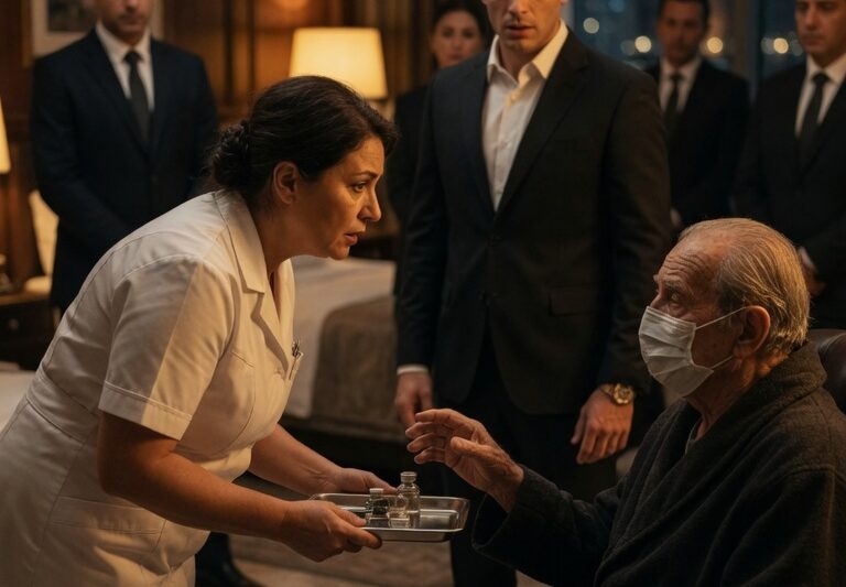 Everyone Was Too Afraid to Address the Mafia Boss’s Father — Until the Plus-Size Nurse Whispered a Single Italian Word