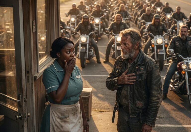 A Black Waitress Showed Kindness to a Lonely Biker — Days Later, 800 Hells Angels Filled Her Diner Parking Lot