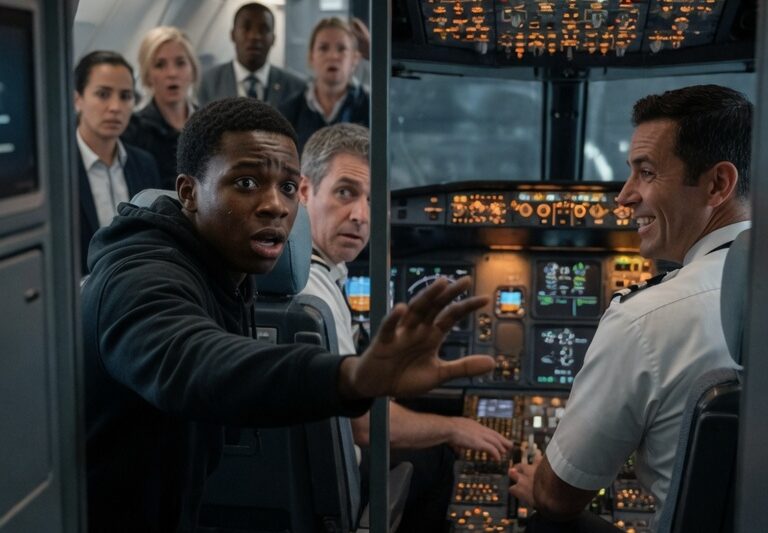 The Pilot Ignored a Black Teen’s Engine Warning — 10 Seconds Later, the Cockpit Went Into Chaos