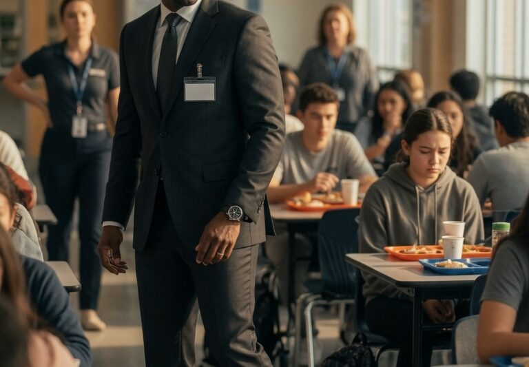 Black CEO Enters His Daughter’s School Cafeteria — What He Hears First Stops Him Cold