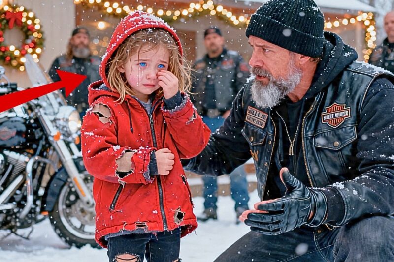 Left Alone in the Snow for Christmas—Then 200 BIKERS Did the Unthinkable