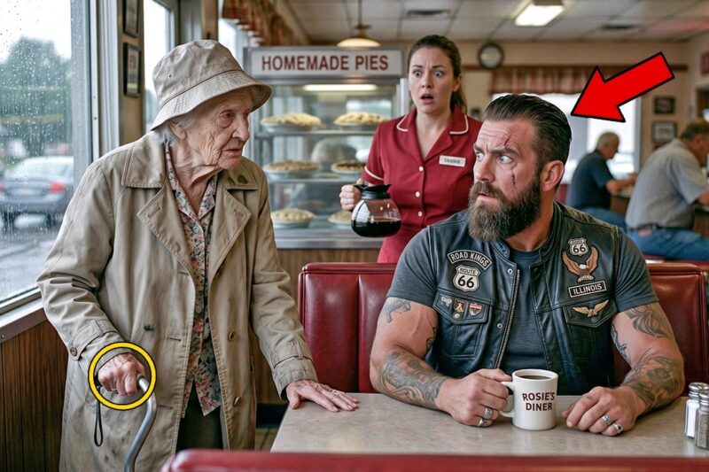 “Can I Sit With You?” a Limping 81-Year-Old Woman Asked a Hells Angel — Then this Happened