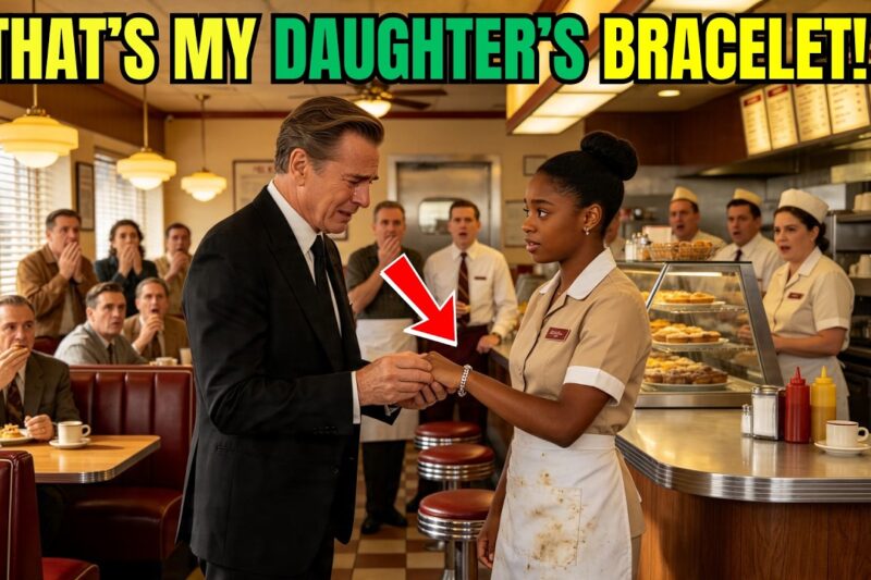 Billionaire Recognized Her Missing Daughter’s Bracelet on a Young Black Waitress—The Truth Broke Him